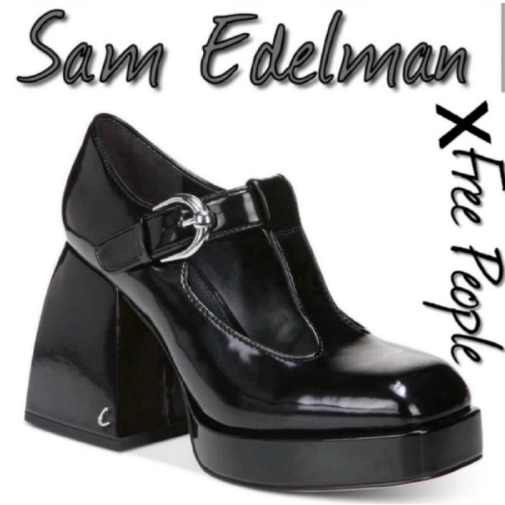 Free People X Sam Edelman Kay Babydoll Platform Heels NWT US 9 EURO 40